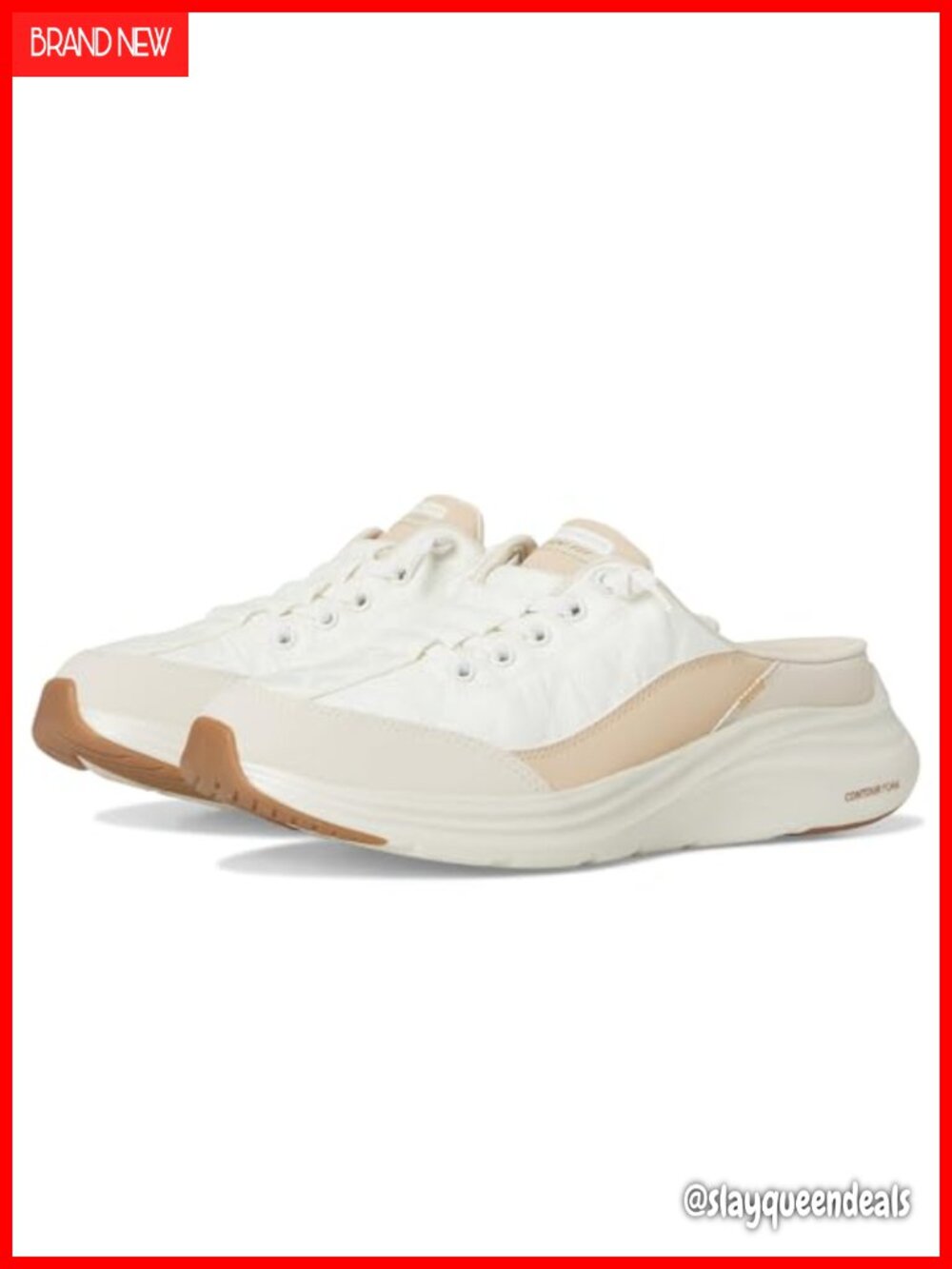 Women's Contour Foam Cozy Fit Slip On Walking Sneakers Comfort